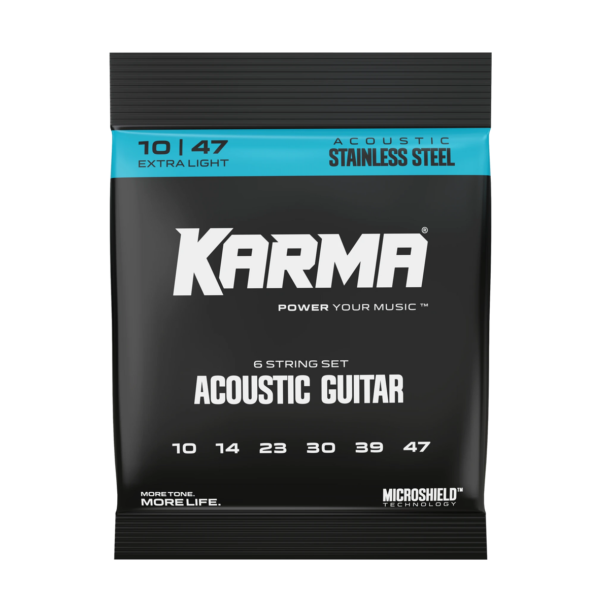 10|47 STAINLESS STEEL : Acoustic Guitar Strings - Karma Guitars, Inc.
