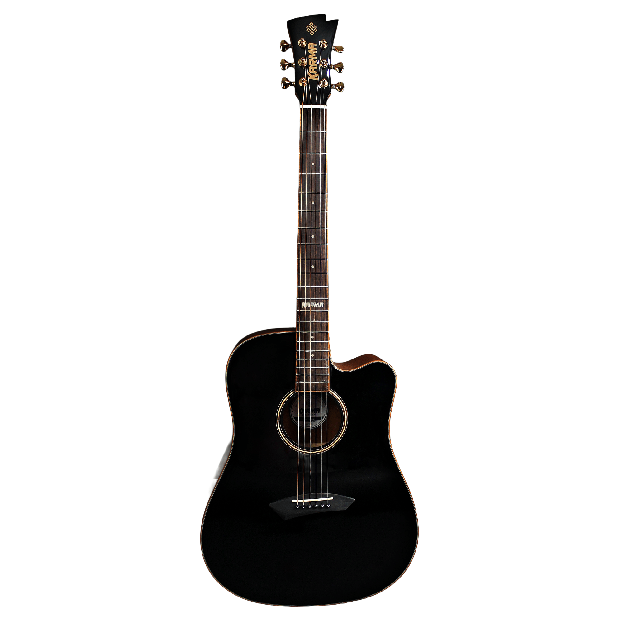 ENSO 6 - BLK + ESTUCHE RÍGIDO | (Left - Handed) - Karma Guitars, Inc.