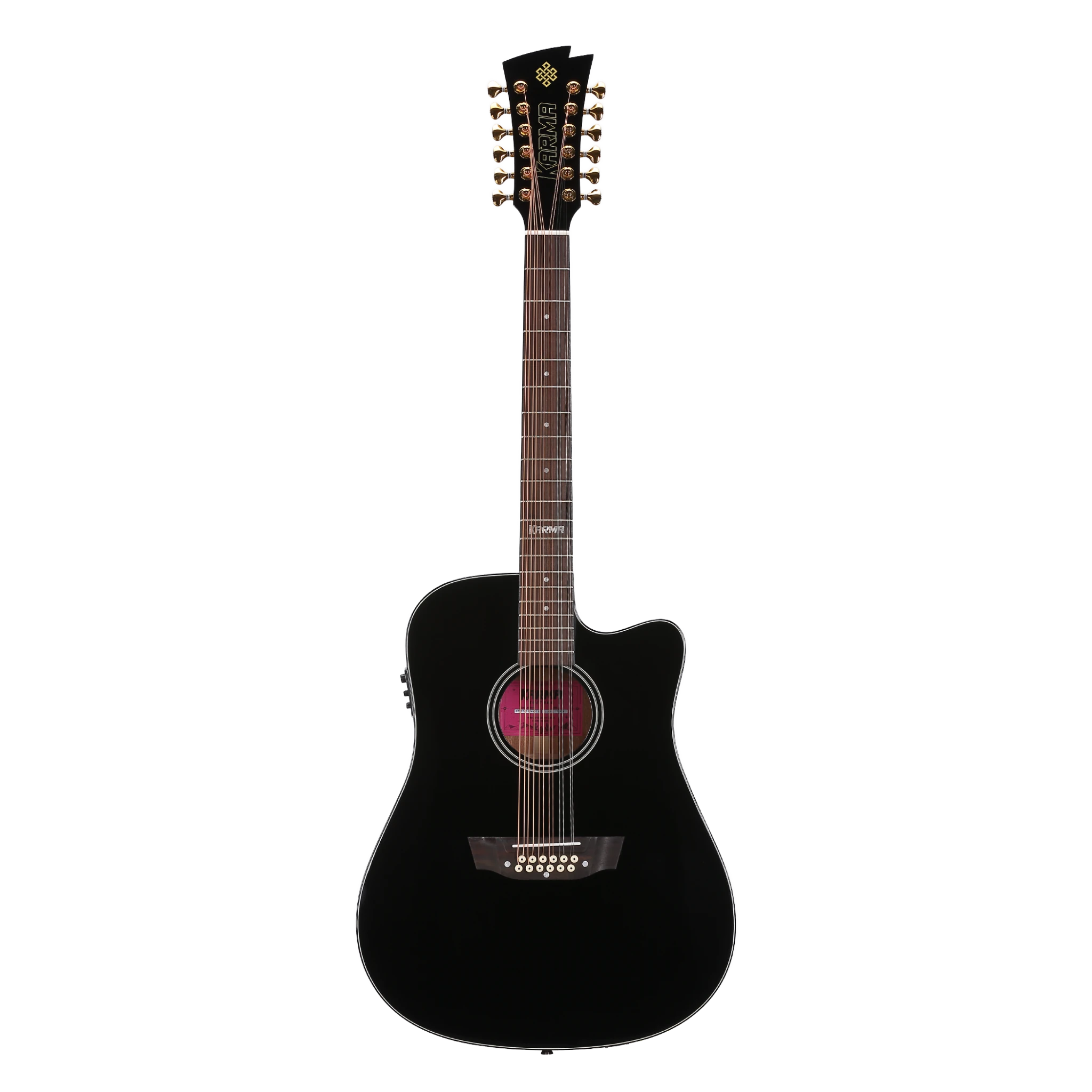 KARMA 2.0 LOTUS 12-BLK 🔥 PRE-VENTA - Karma Guitars, Inc.