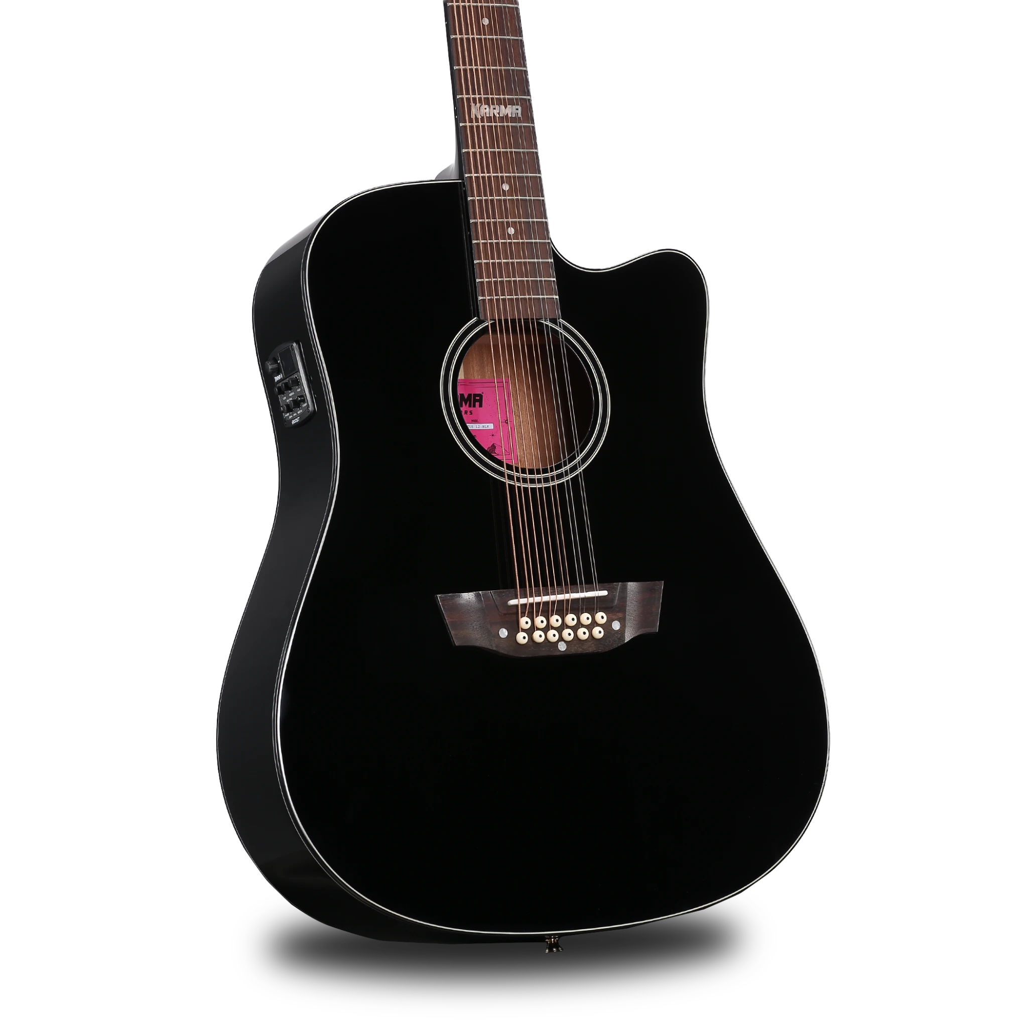 KARMA 2.0 LOTUS 12-BLK 🔥 PRE-VENTA - Karma Guitars, Inc.