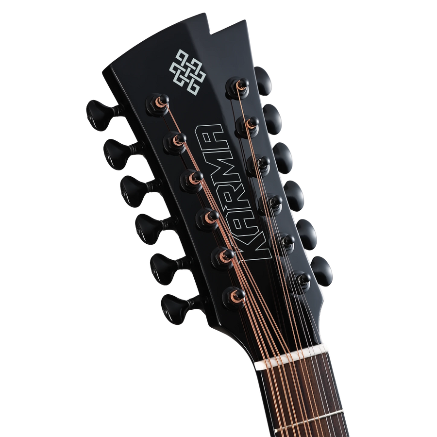 Docerola Karma Spirit 12-BLK negra para Regional Mexicano