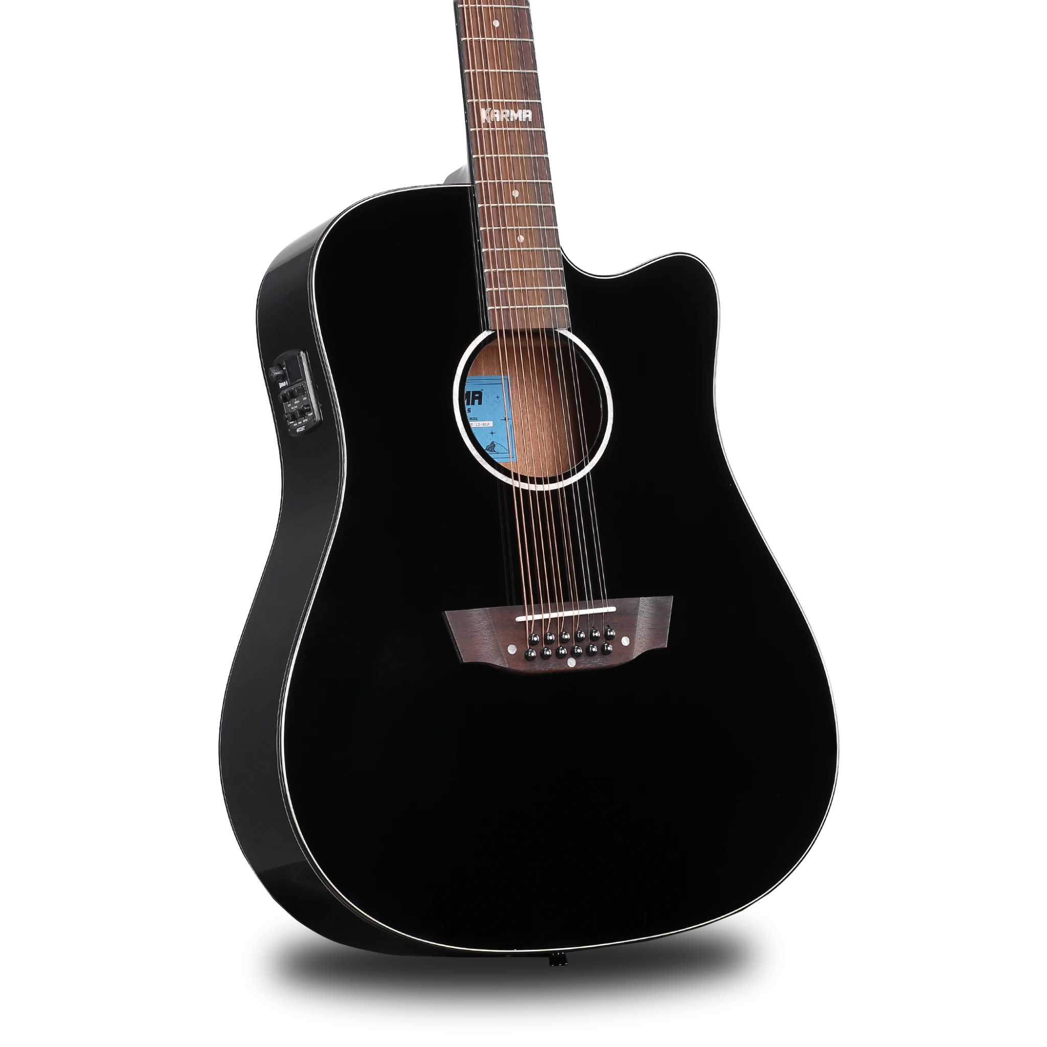 Docerola Karma Spirit 12-BLK negra para Regional Mexicano