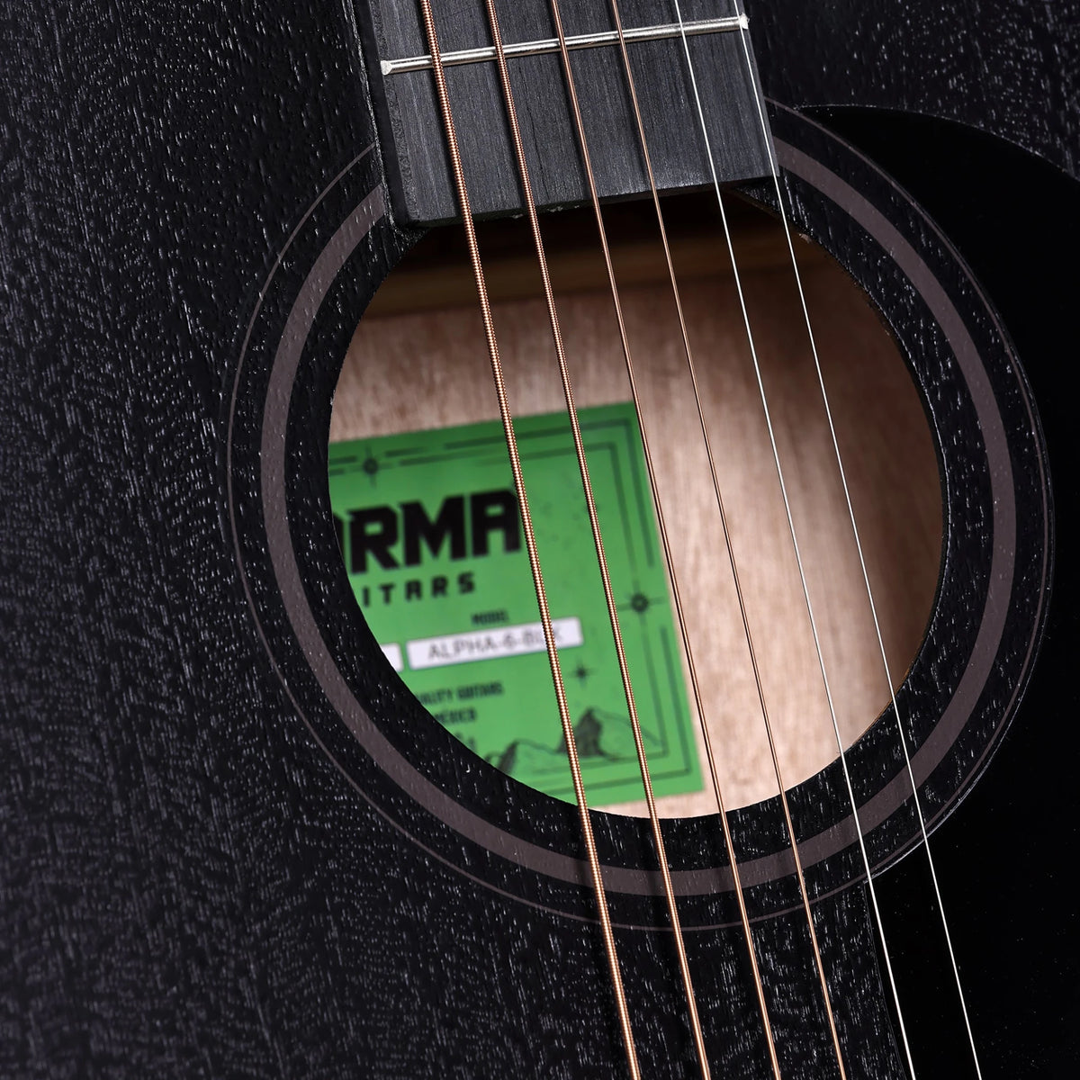 KARMA ALPHA 6-BLK - Karma Guitars, Inc.