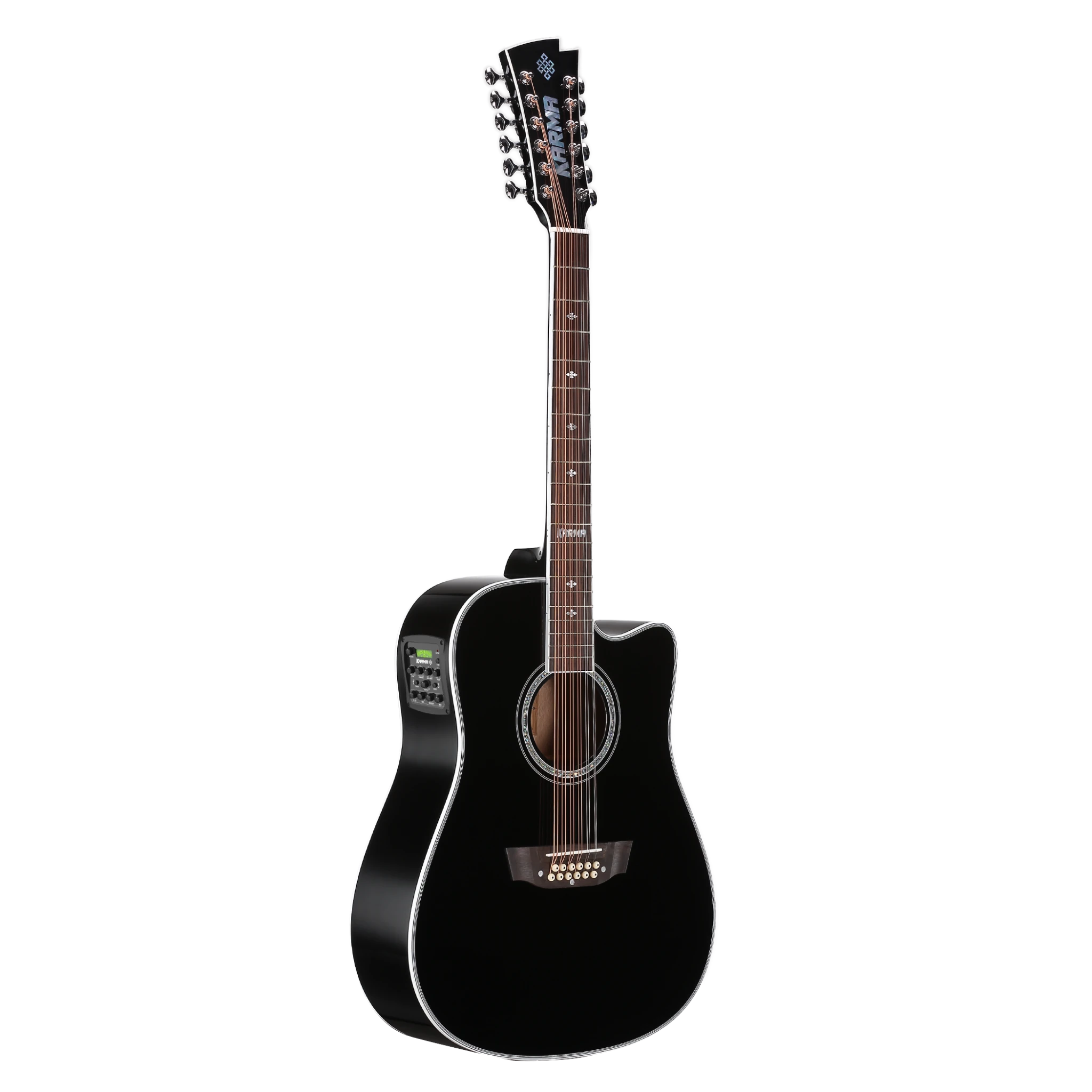 KARMA ENSO 12-BLK 🔥 PRE-VENTA - Karma Guitars, Inc.