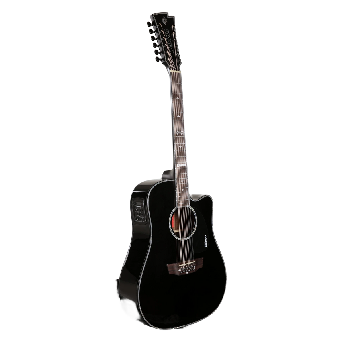 Karma Infinity 12-BLK vista tres cuartos