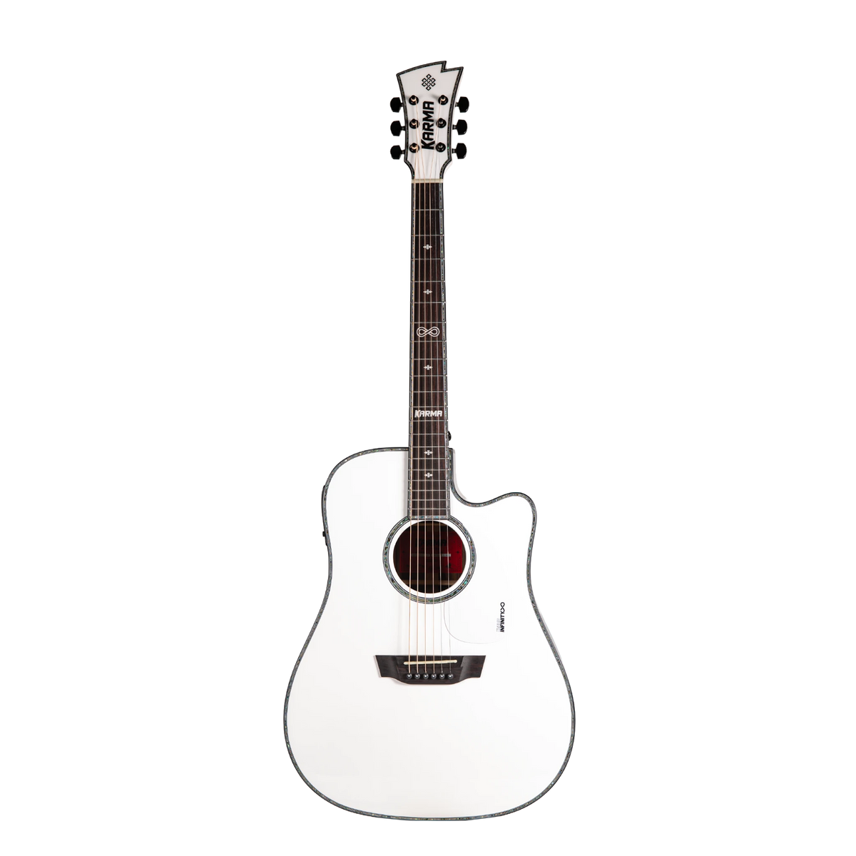 KARMA INFINITY 6-WHI - Karma Guitars, Inc.