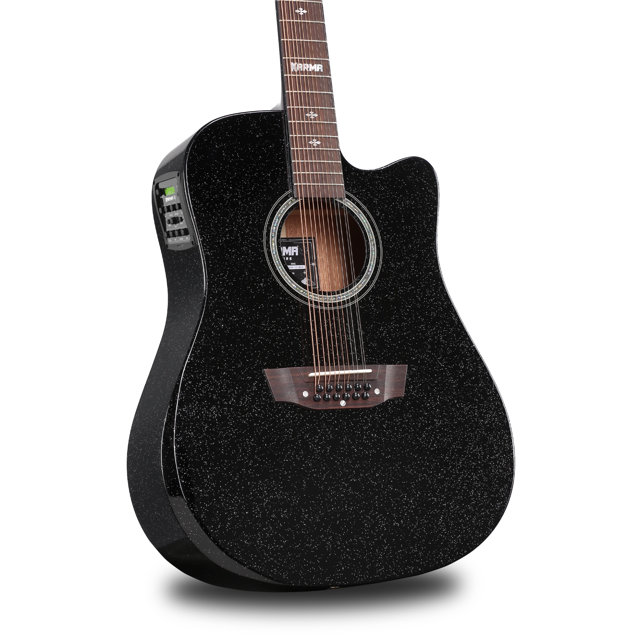 KARMA LEGEND 12-BLK 🔥 PRE-VENTA - Karma Guitars, Inc.