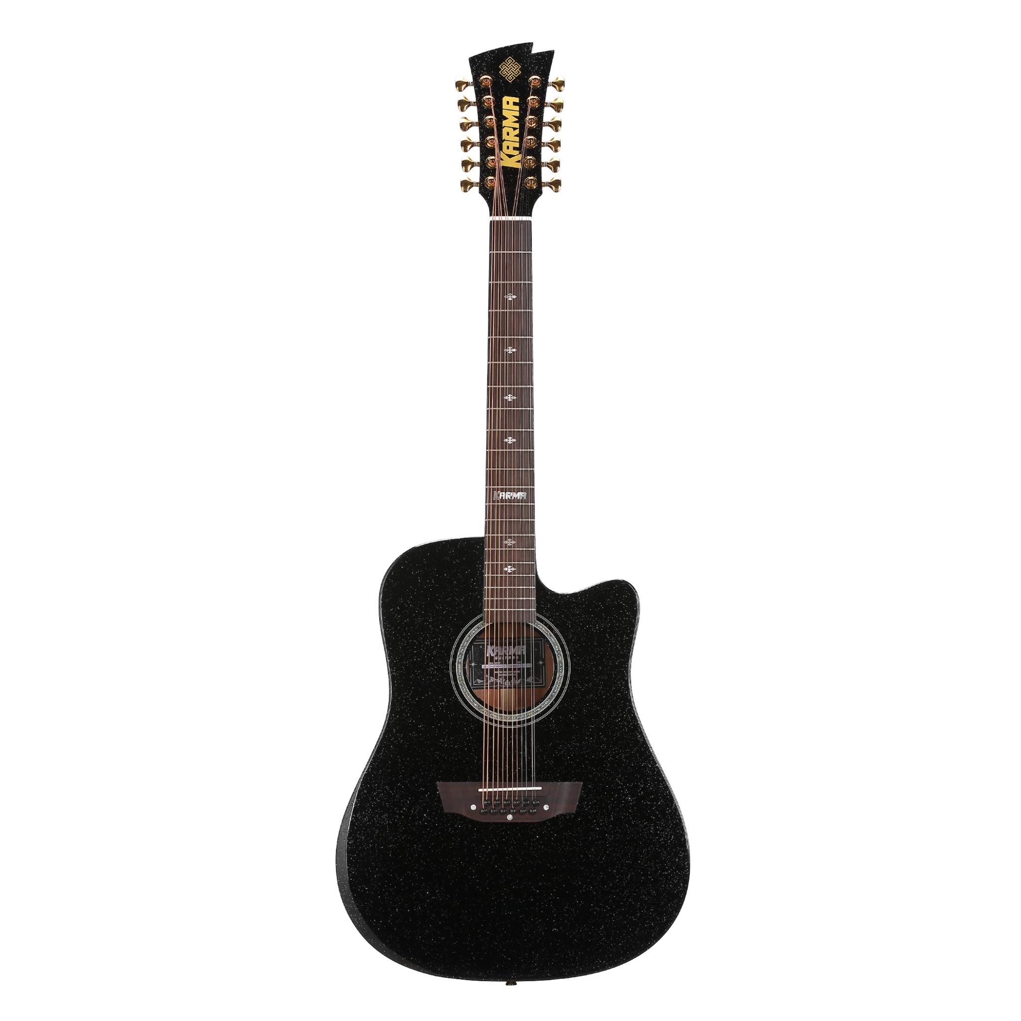 KARMA LEGEND 12-BLK 🔥 PRE-VENTA - Karma Guitars, Inc.