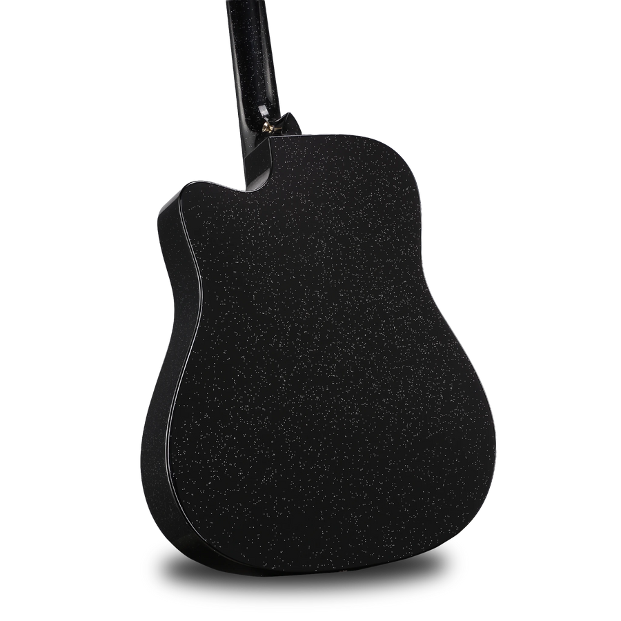 Guitarra Karma Legend 6-BLK (armonía), Negro Sparkle