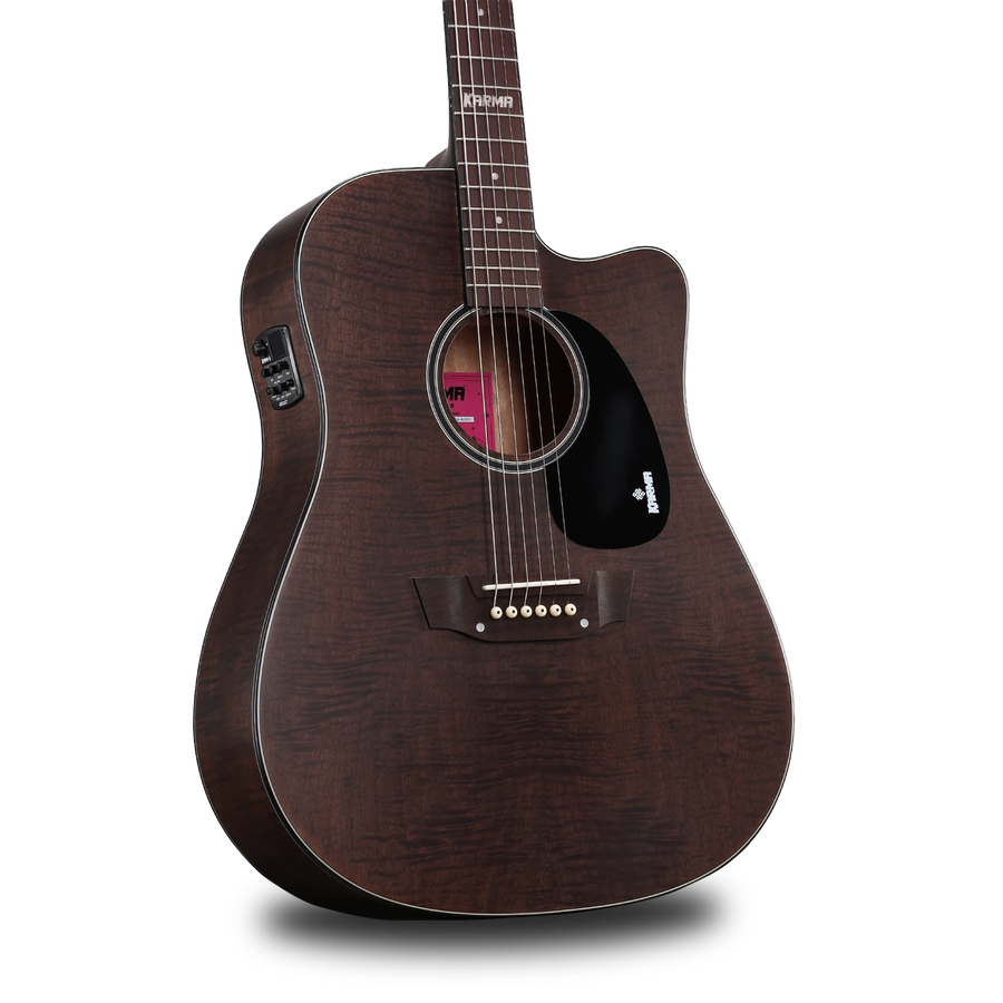 Guitarra Karma Lotus 6-AGD (armonía), acabado Aged satinado