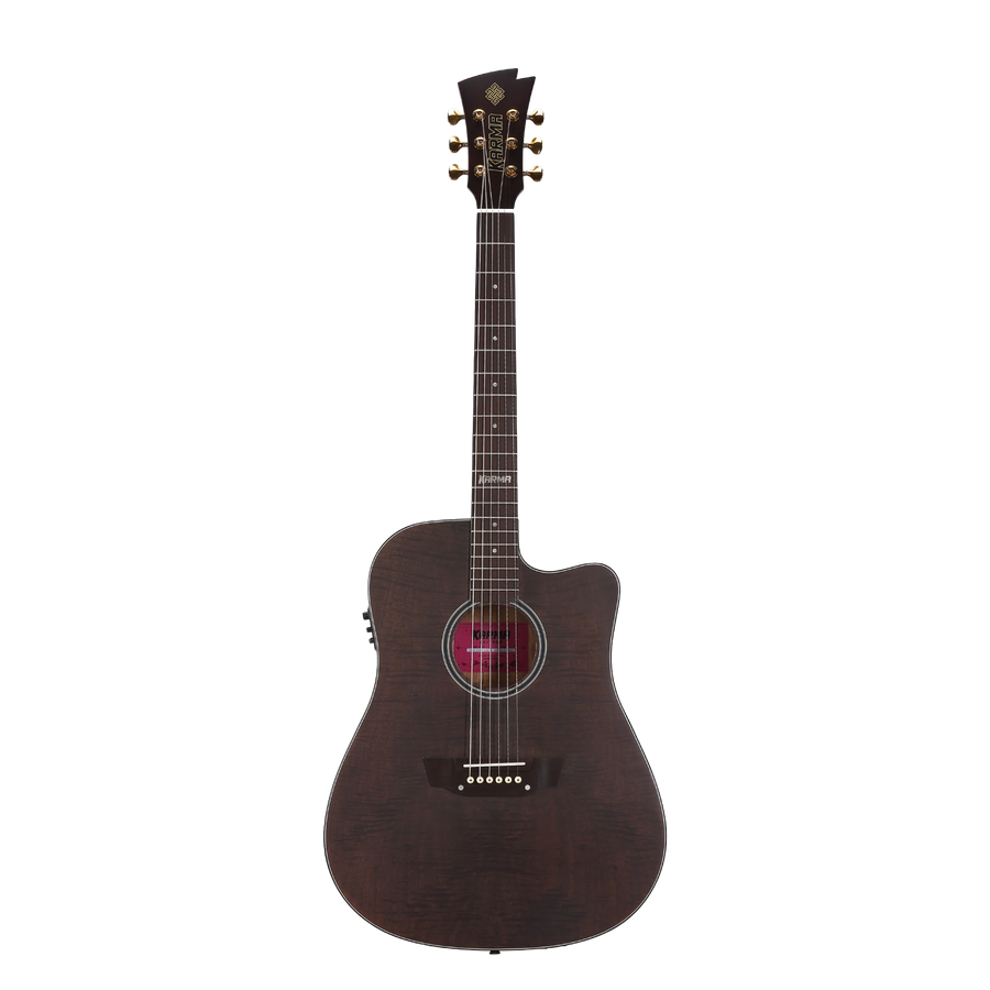 Guitarra Karma Lotus 6-AGD (armonía), acabado Aged satinado