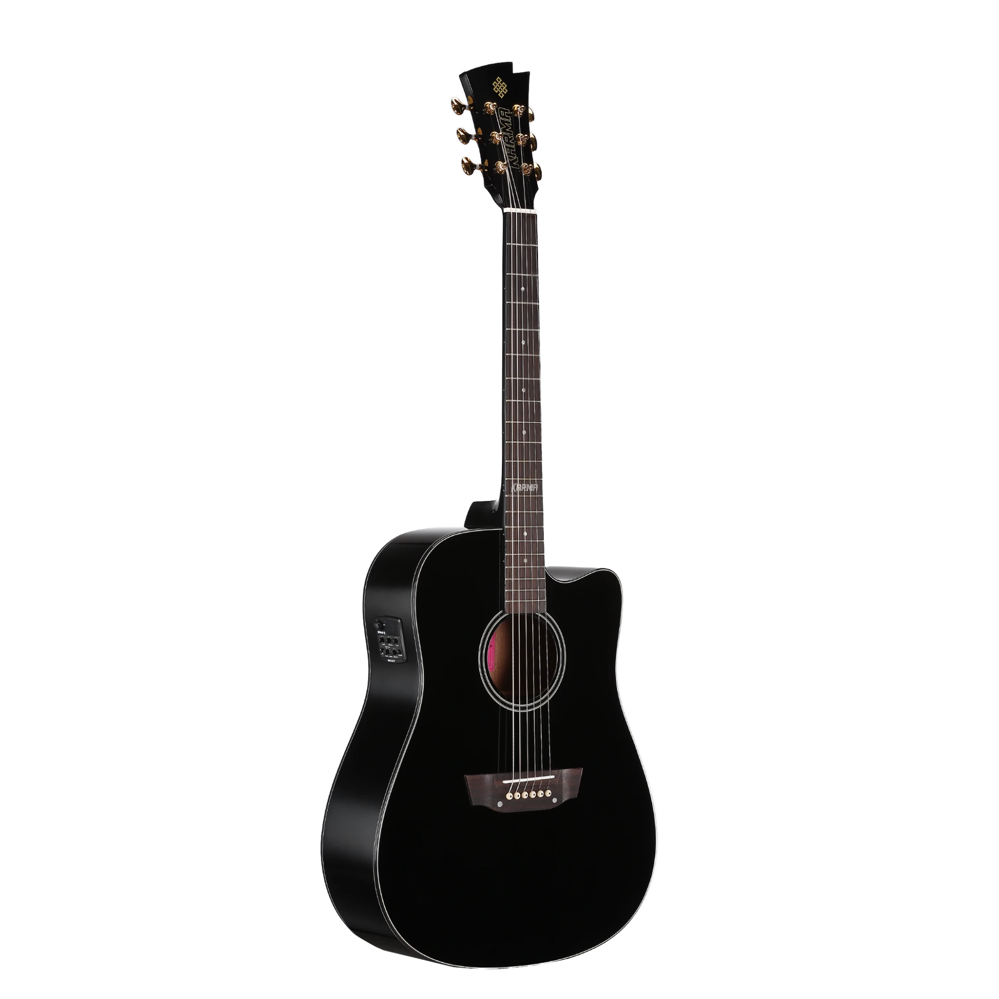 KARMA LOTUS 6-BLK 🔥 PRE-VENTA - Karma Guitars, Inc.