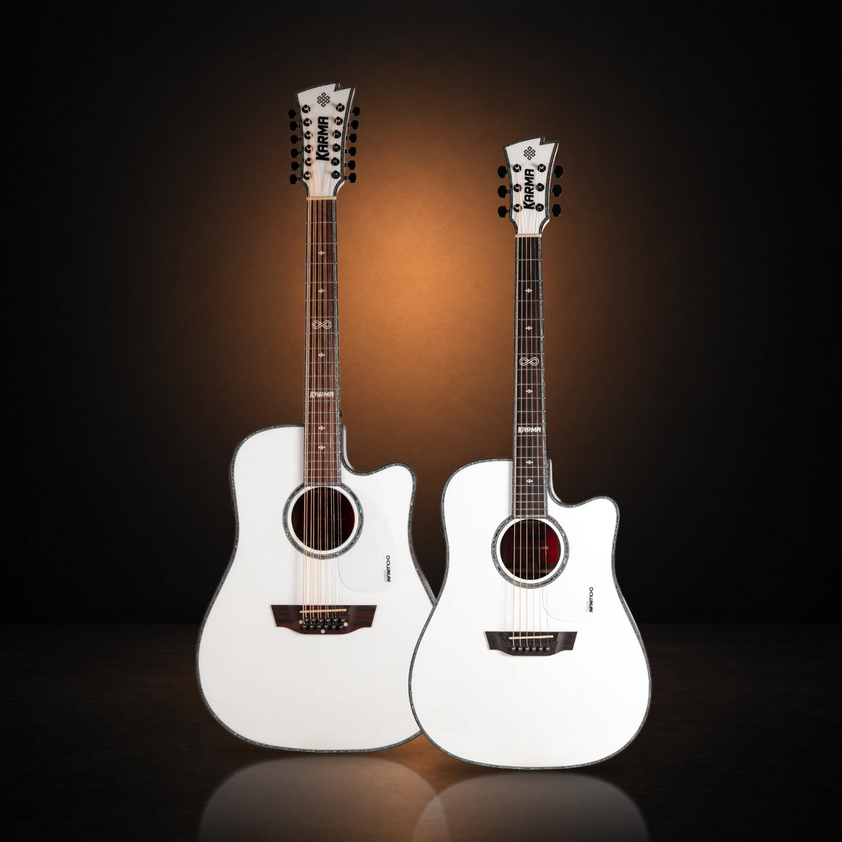 Set Karma INFINITY WHI: docerola y guitarra