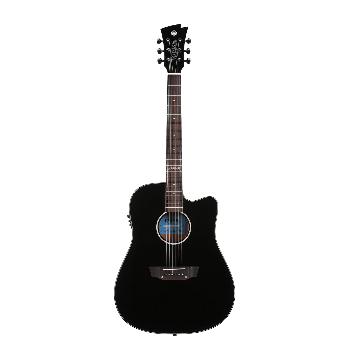 Guitarra Karma Spirit 6-BLK (armonía), negro brillante