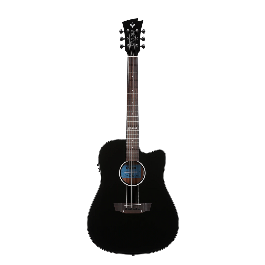 Guitarra Karma Spirit 6-BLK (armonía), negro brillante