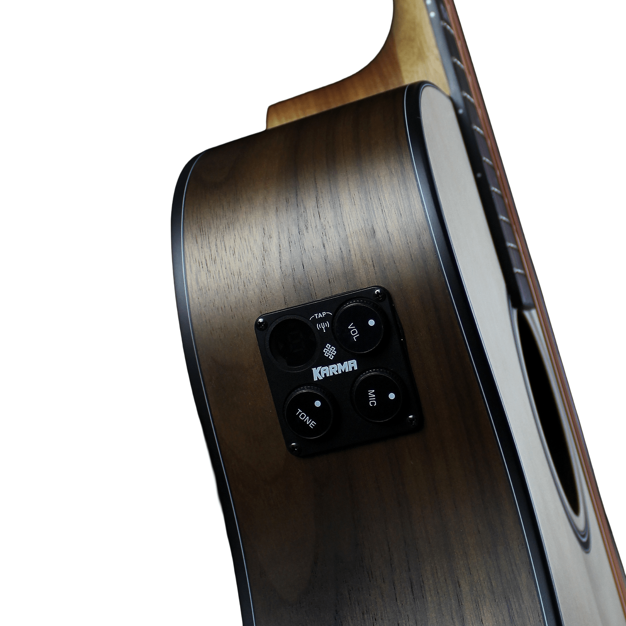 LOTUS 6 - NAT | (Left - Handed) - Karma Guitars, Inc.