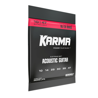 10|47 80/20 BRONZE : Acoustic Guitar Strings - Karma Guitars, Inc.