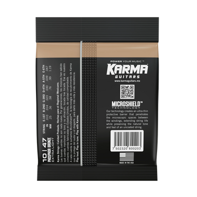 10|47 PHOSPHOR BRONZE : Acoustic Guitar Strings - Karma Guitars, Inc.