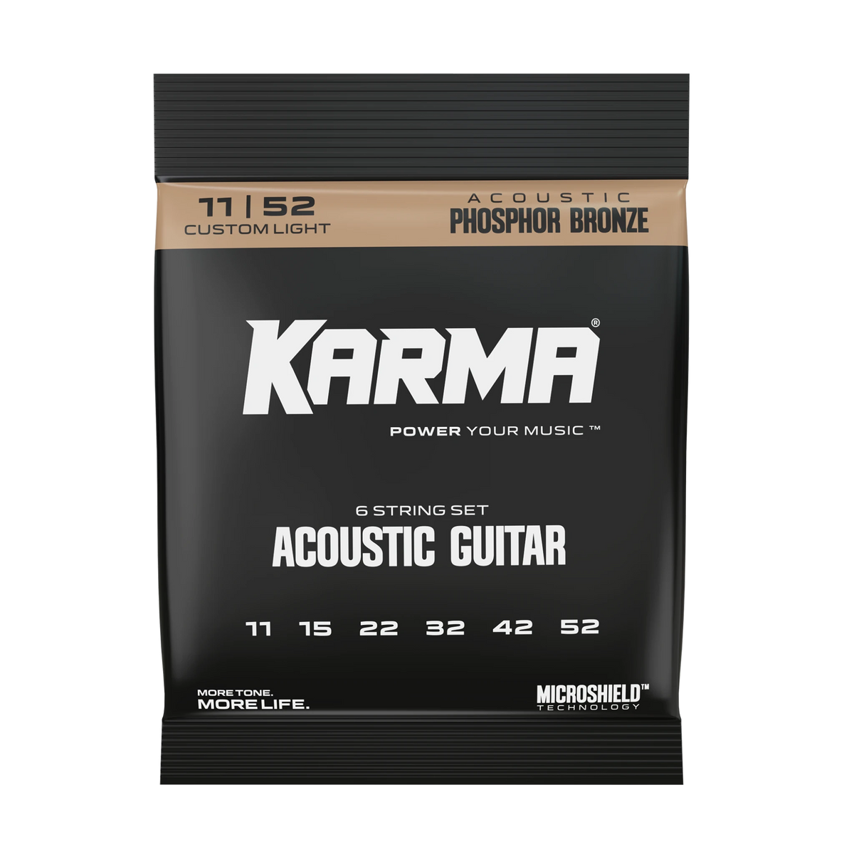 11|52 PHOSPHOR BRONZE : Acoustic Guitar Strings - Karma Guitars, Inc.