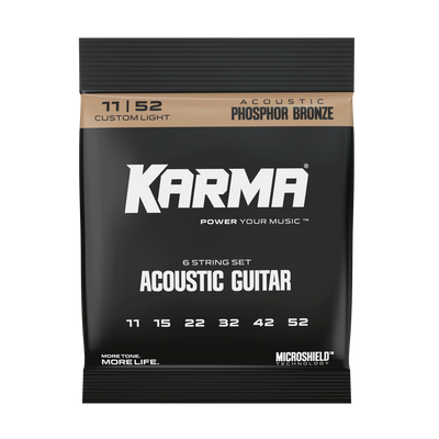 11|52 PHOSPHOR BRONZE : Acoustic Guitar Strings - Karma Guitars, Inc.