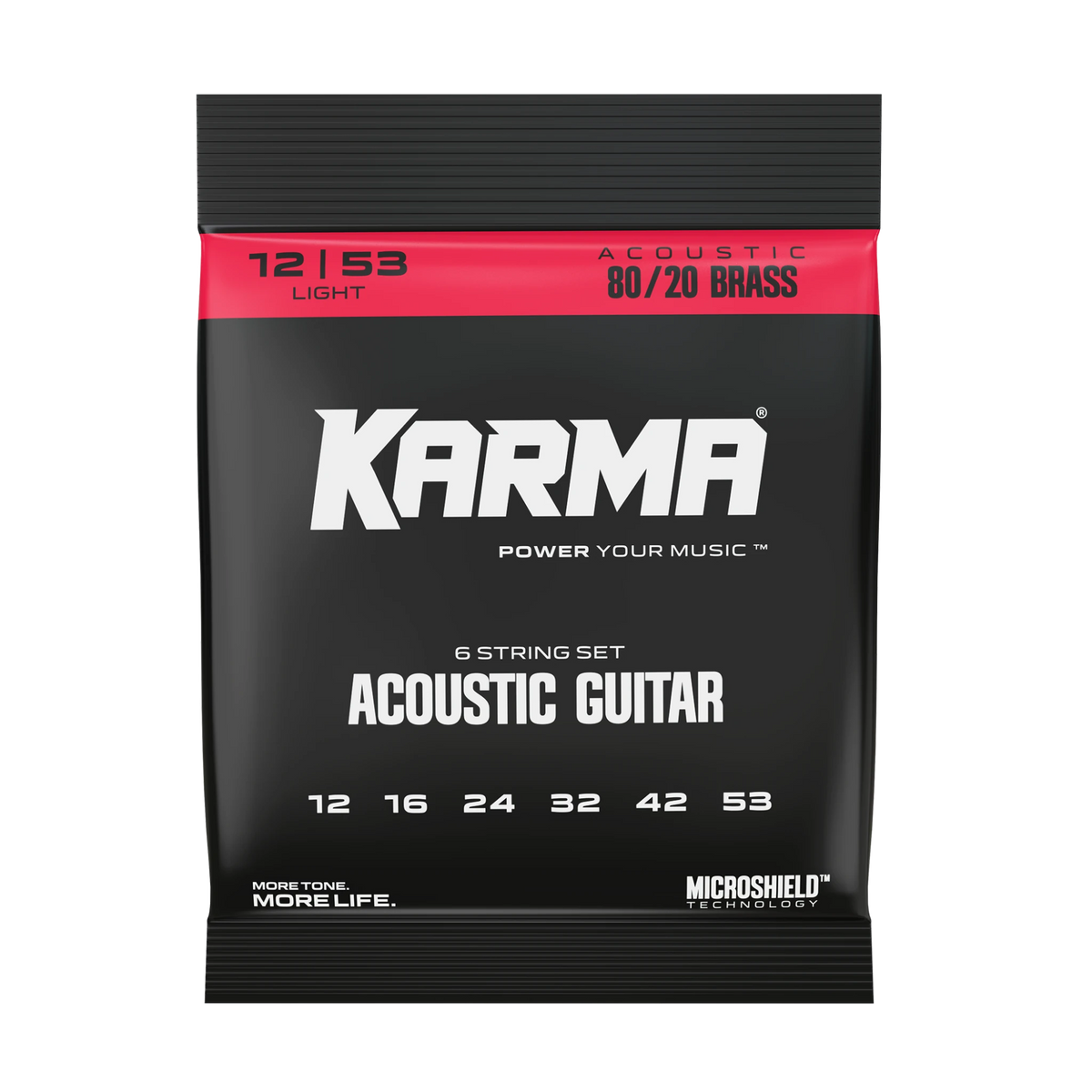 12|53 80/20 BRONZE : Acoustic Guitar Strings - Karma Guitars, Inc.