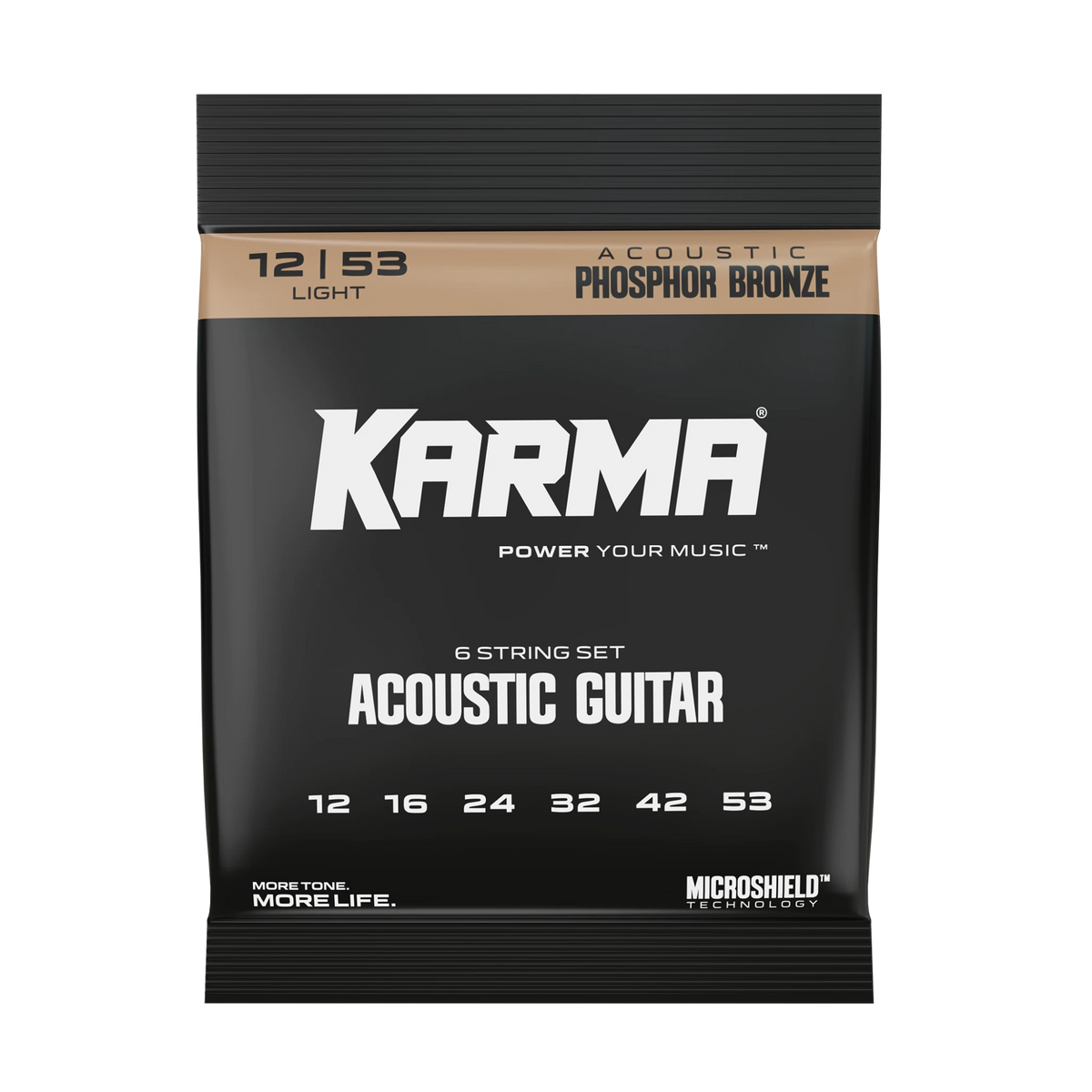 12|53 PHOSPHOR BRONZE : Acoustic Guitar Strings - Karma Guitars, Inc.