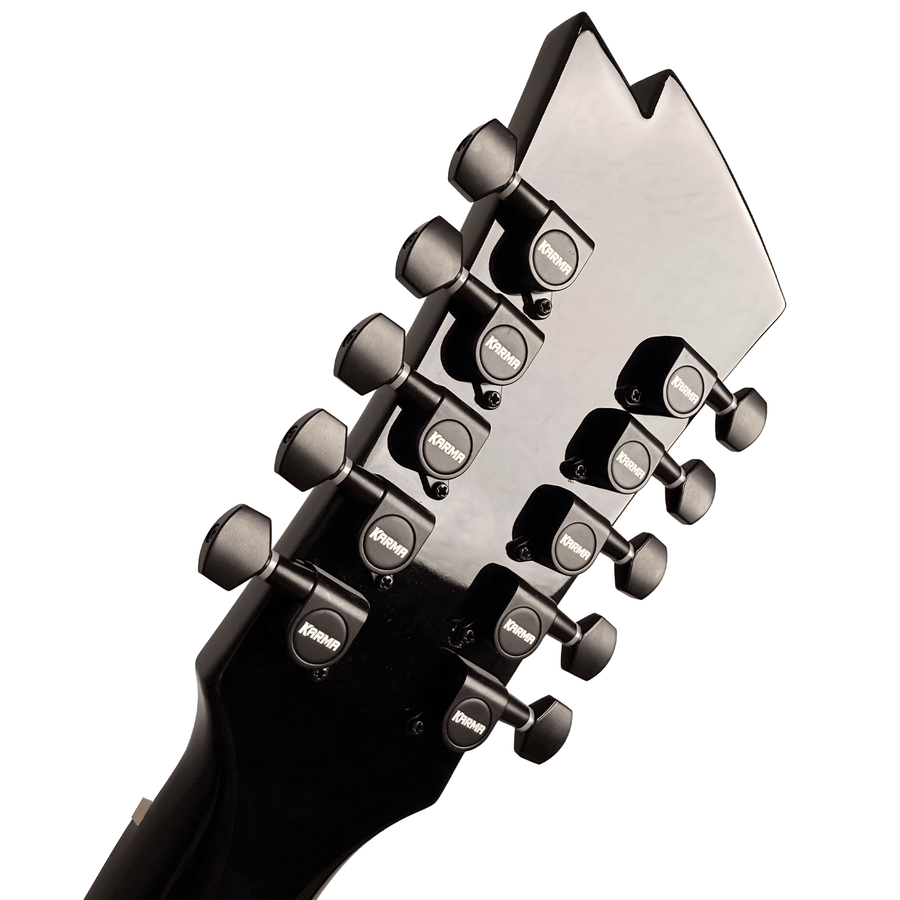 Karma Aztek BQ-OLV bajo quinto in Olive Green with hard case