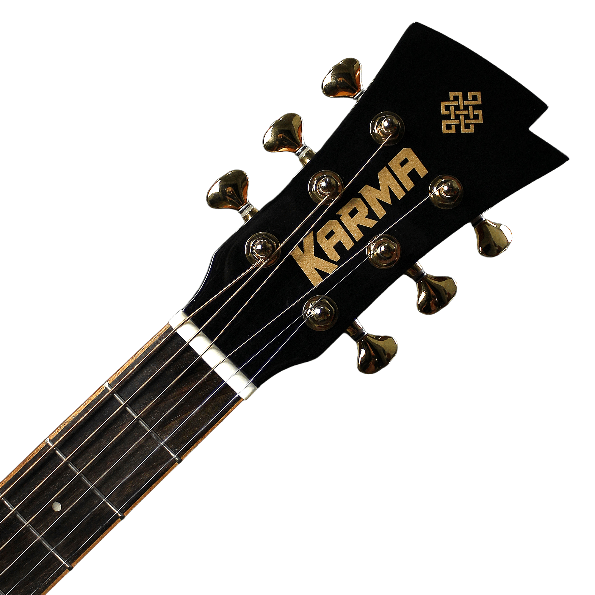 ENSO 6 - BLK + ESTUCHE RÍGIDO | (Left - Handed) - Karma Guitars, Inc.
