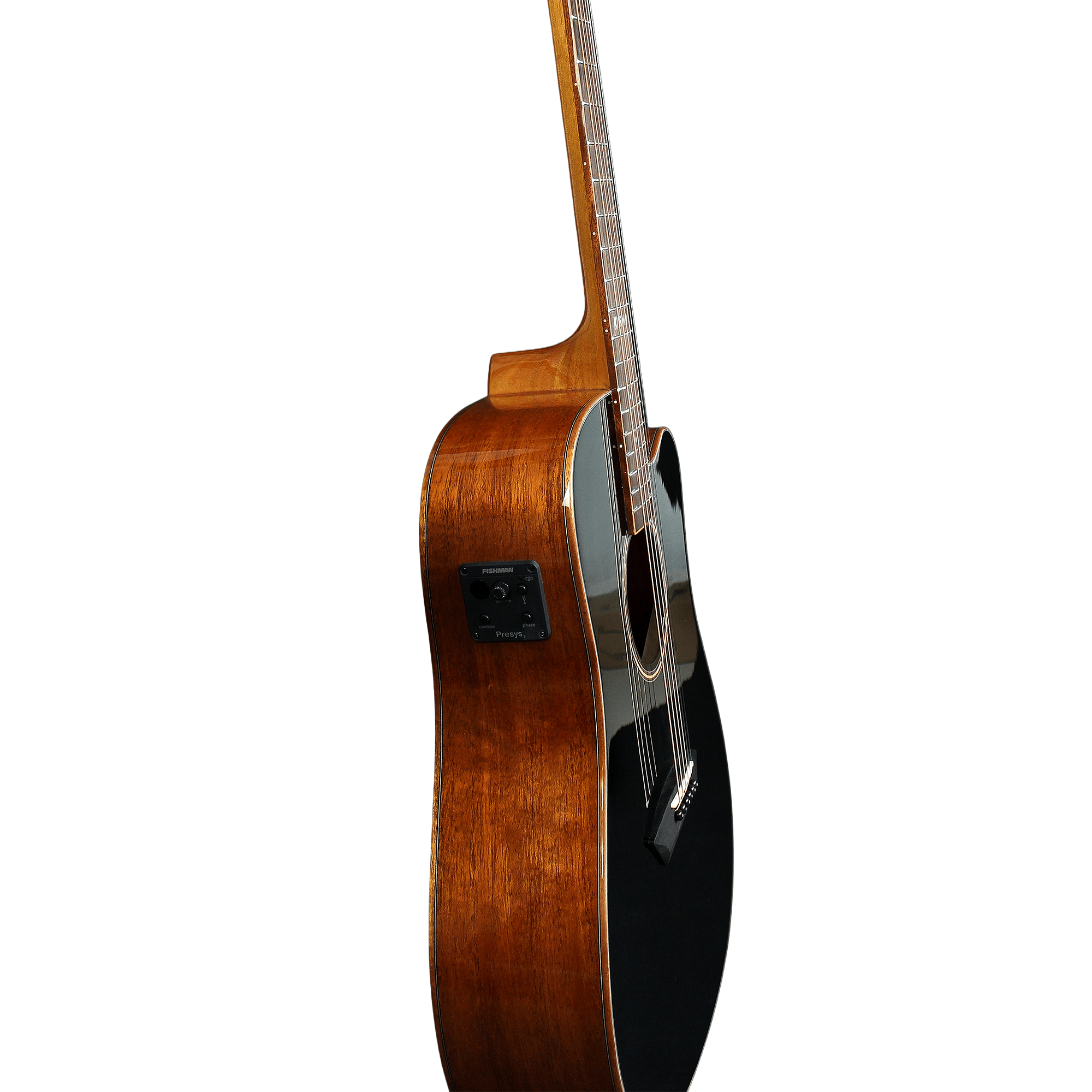 ENSO 6 - BLK + ESTUCHE RÍGIDO | (Left - Handed) - Karma Guitars, Inc.