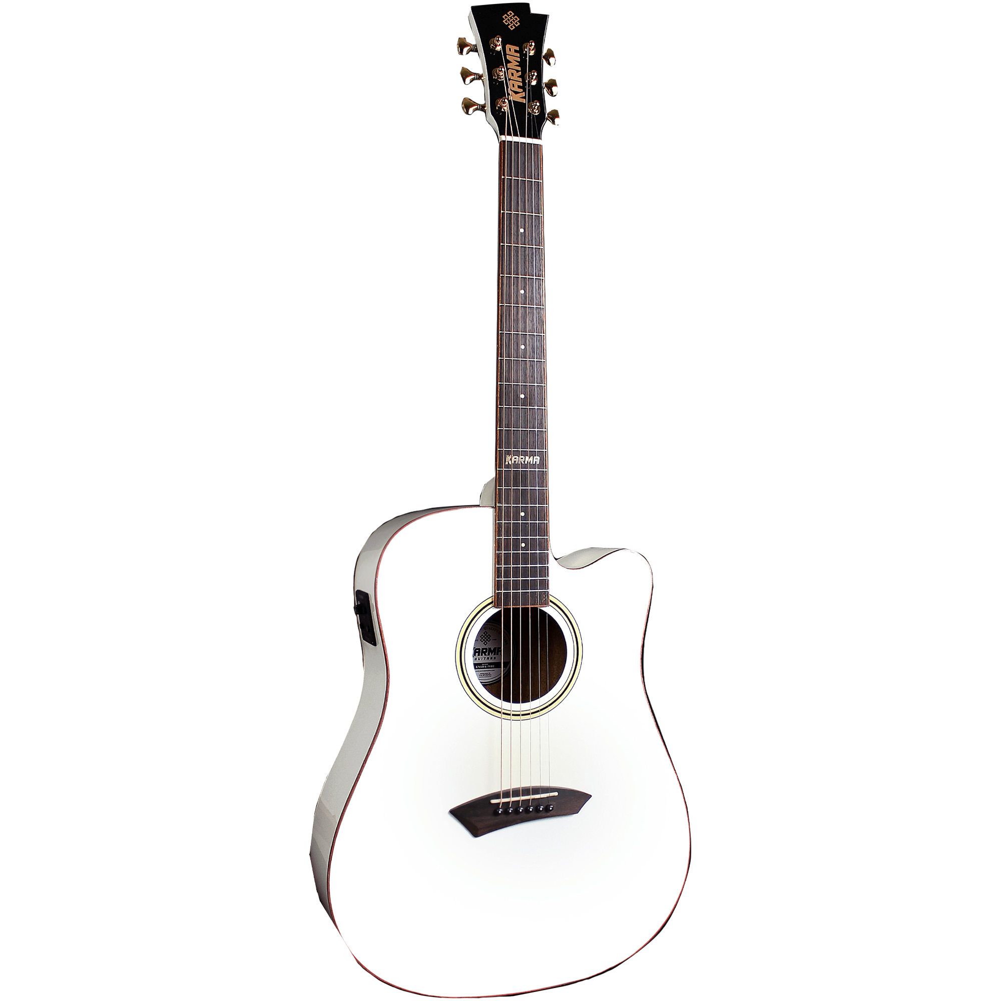 ENSO 6 - WHI + ESTUCHE RÍGIDO - Karma Guitars, Inc.