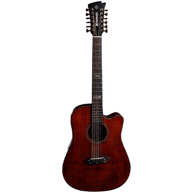 INFINITY 12 - BUR + ESTUCHE RÍGIDO | (Left - Handed) - Karma Guitars, Inc.