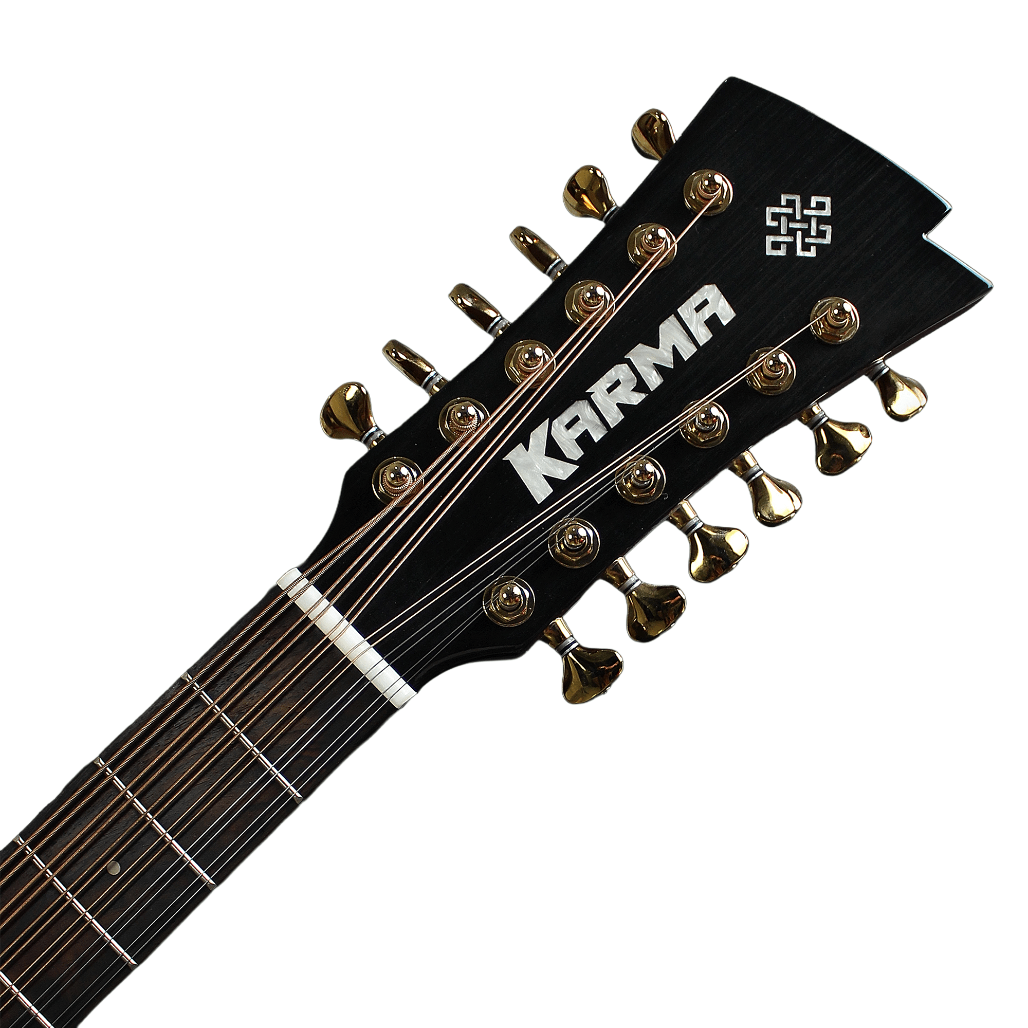 INFINITY 12 - WHI + ESTUCHE RÍGIDO | (Left - Handed) - Karma Guitars, Inc.