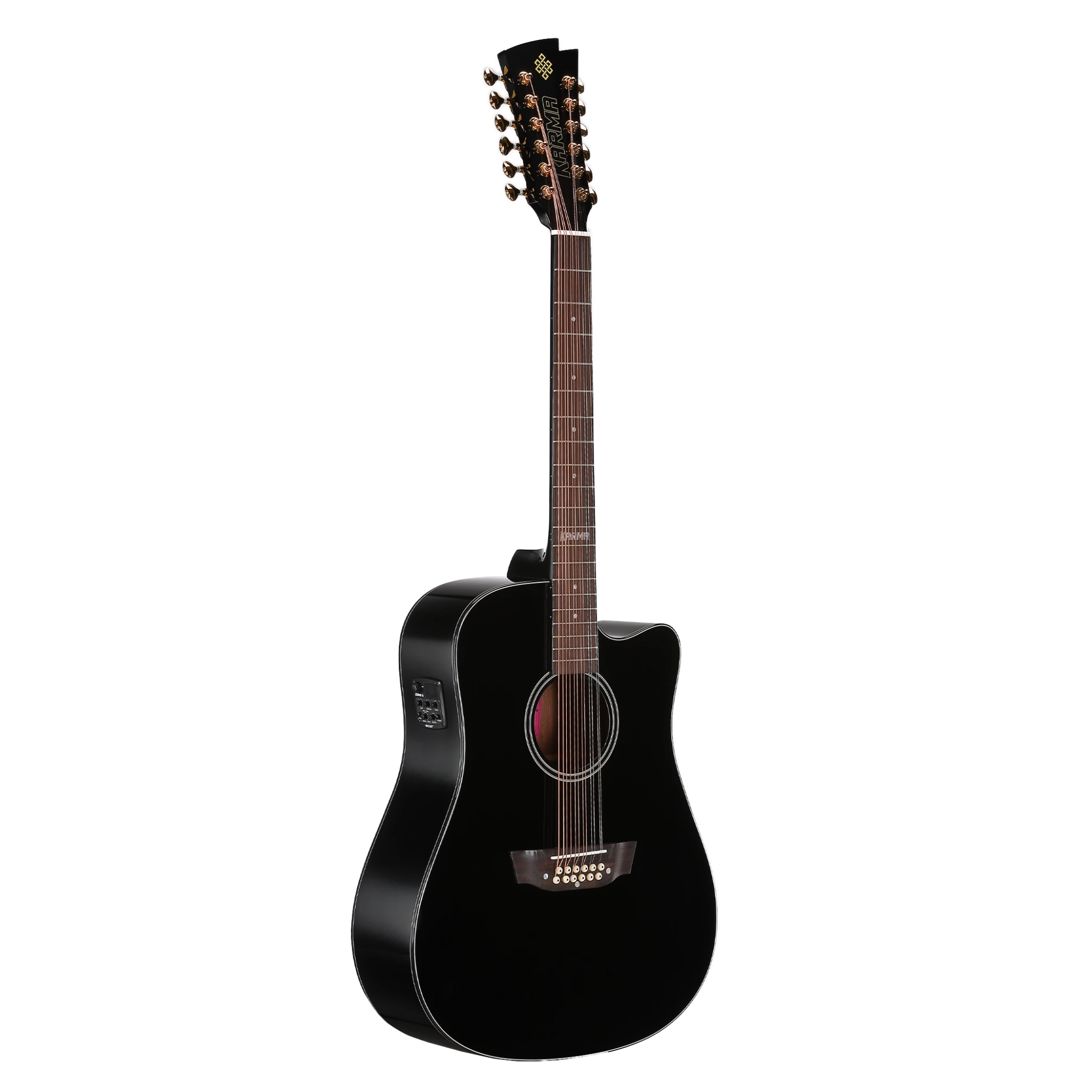 KARMA 2.0 LOTUS 12-BLK 🔥 PRE-VENTA - Karma Guitars, Inc.