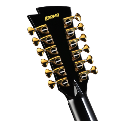 KARMA 2.0 LOTUS 12-BLK 🔥 PRE-VENTA - Karma Guitars, Inc.