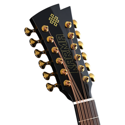 KARMA 2.0 LOTUS 12-BLK 🔥 PRE-VENTA - Karma Guitars, Inc.