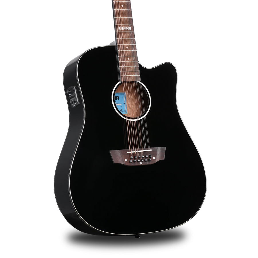 Docerola Karma Spirit 12-BLK negra para Regional Mexicano