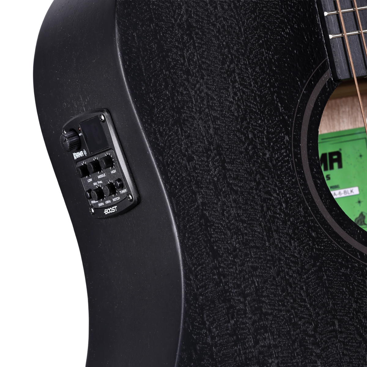 KARMA ALPHA 6-BLK - Karma Guitars, Inc.