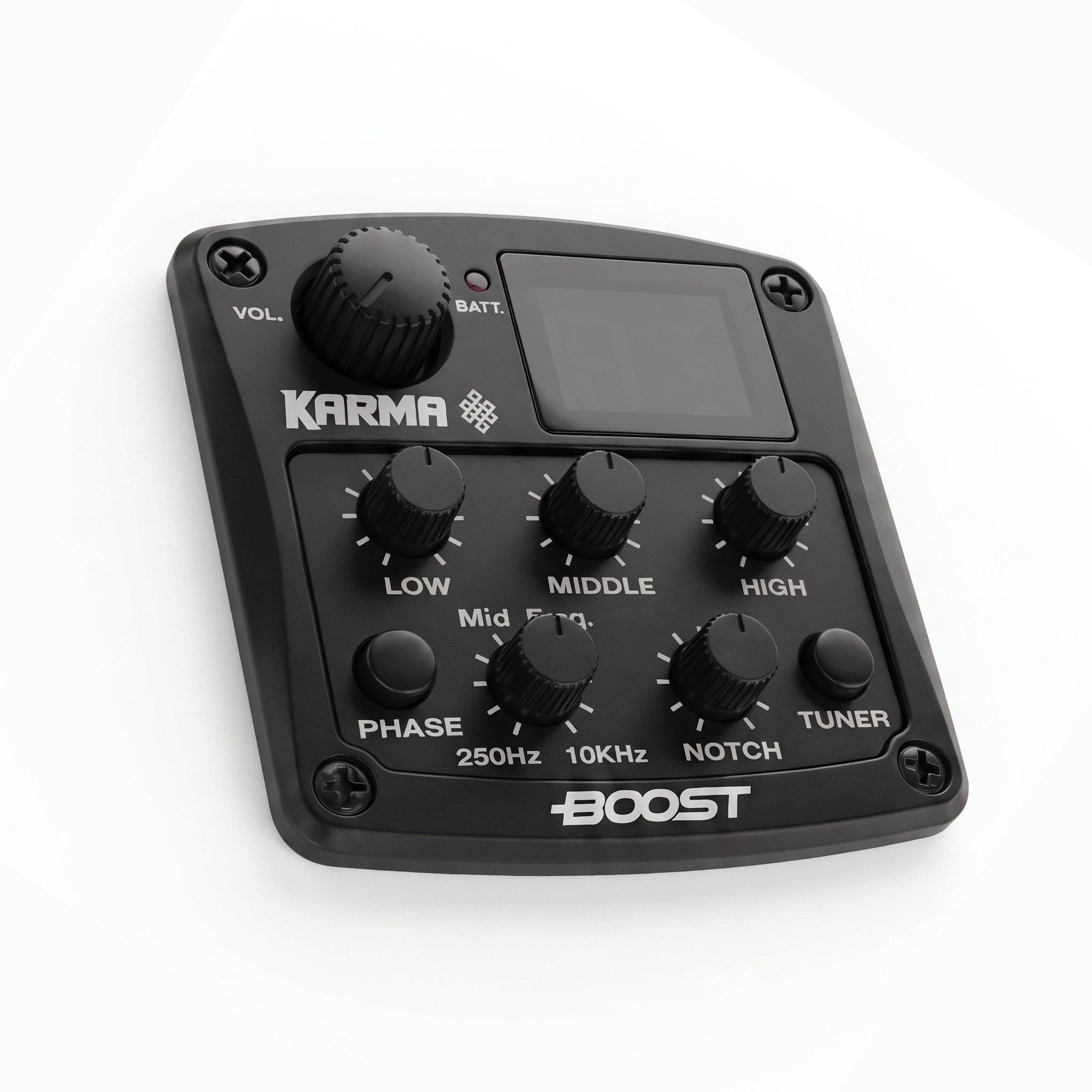 KARMA BOOST - ACOUSTIC PREAMP SYSTEM - Karma Guitars, Inc.