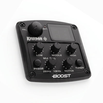 KARMA BOOST - ACOUSTIC PREAMP SYSTEM - Karma Guitars, Inc.