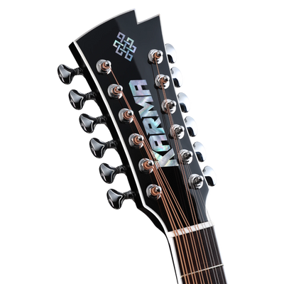KARMA ENSO 12-BLK 🔥 PRE-VENTA - Karma Guitars, Inc.