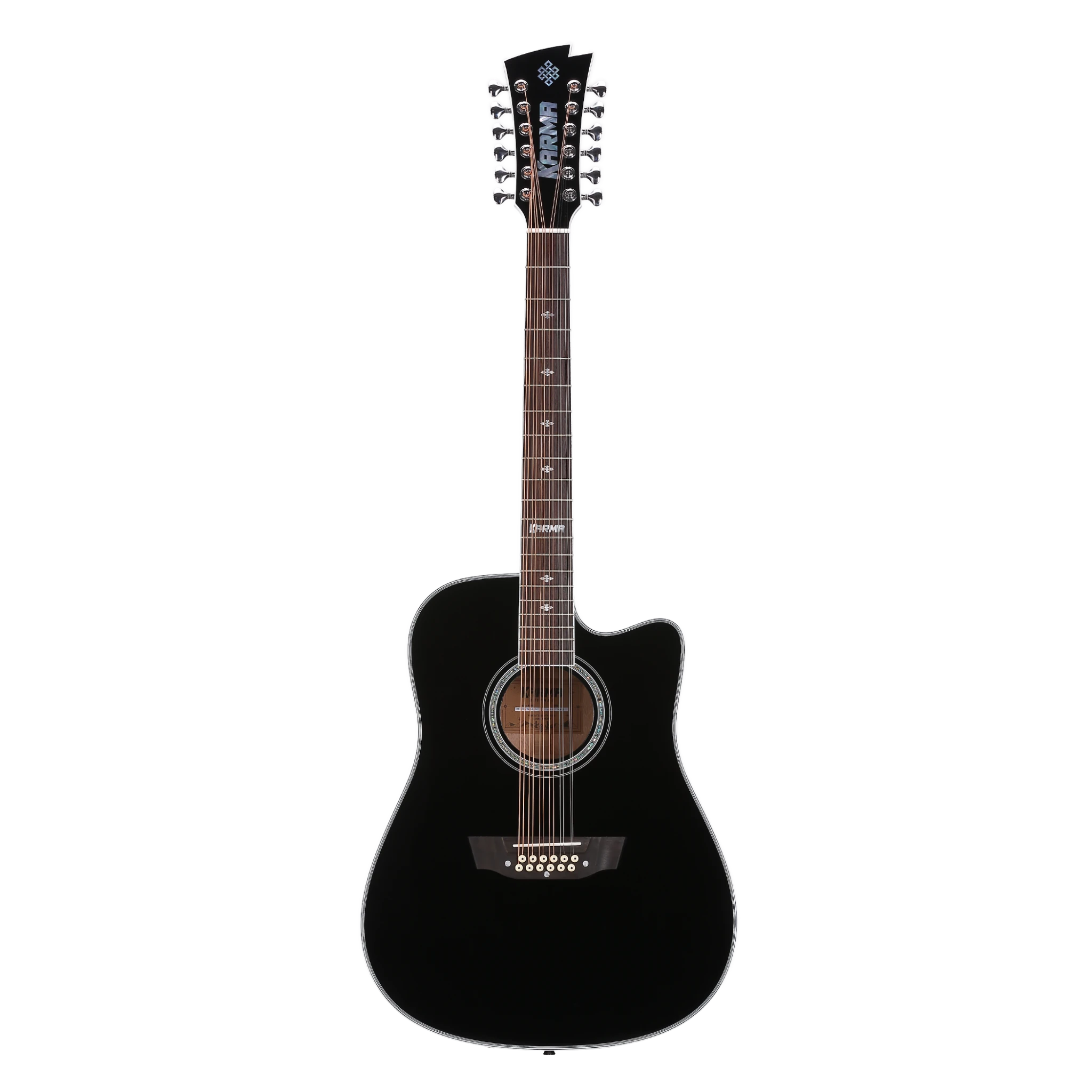KARMA ENSO 12-BLK 🔥 PRE-VENTA - Karma Guitars, Inc.