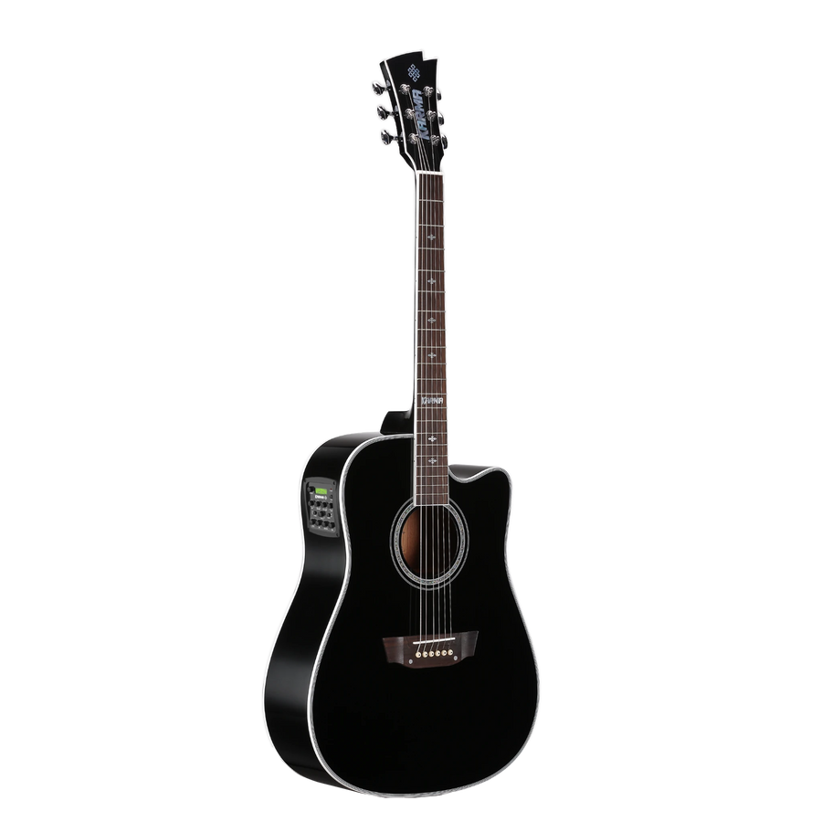 Guitarra Karma Enso 6-BLK negra (armonía), Pro Series