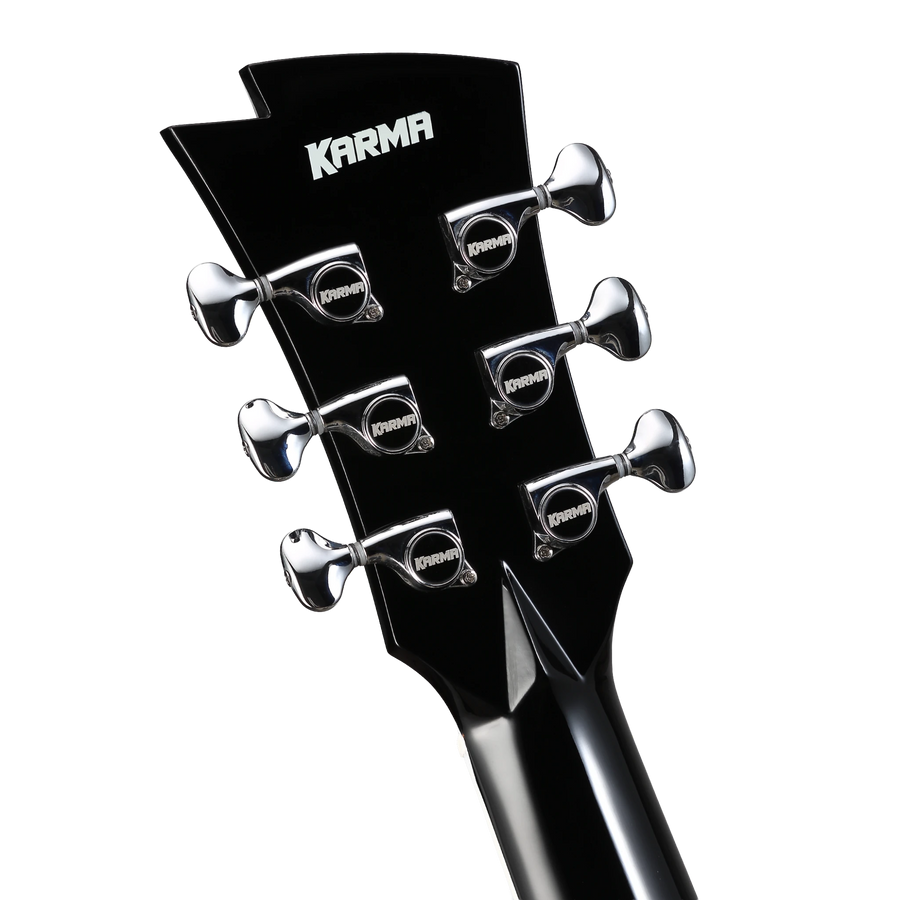 Guitarra Karma Enso 6-BLK negra (armonía), Pro Series