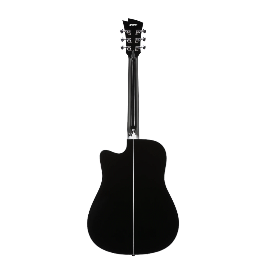 Guitarra Karma Enso 6-BLK negra (armonía), Pro Series