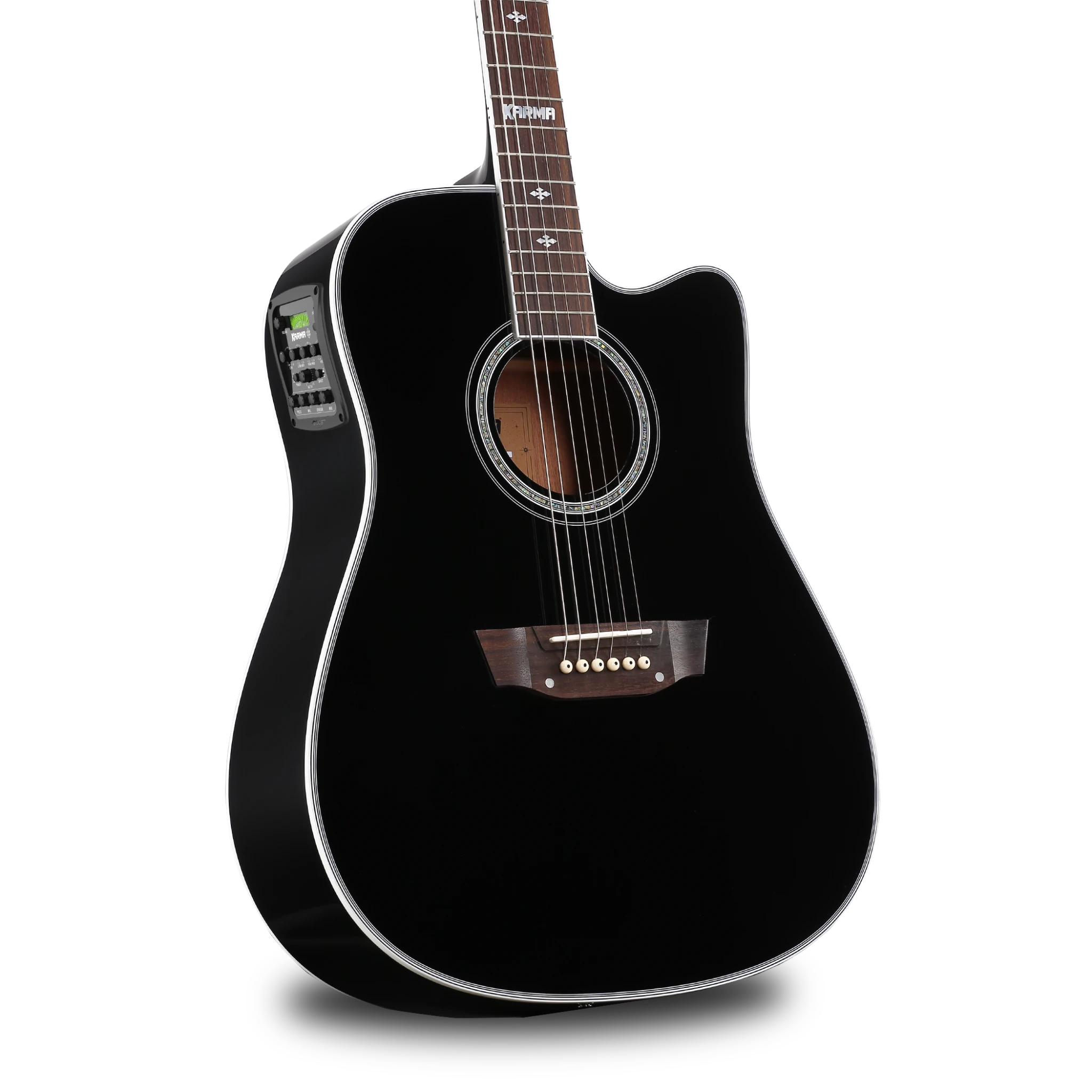 KARMA ENSO 6-BLK 🔥 PRE-VENTA - Karma Guitars, Inc.