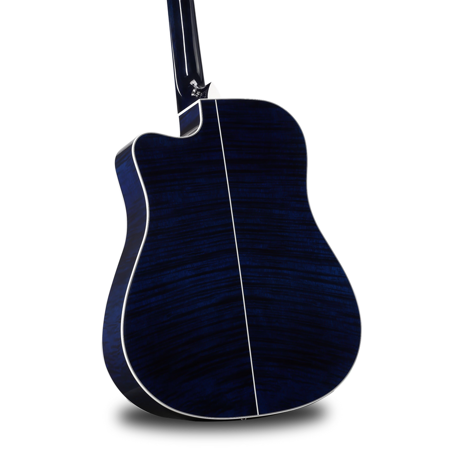 Guitarra Karma Enso 6-RB azul royal (armonía), Pro Series