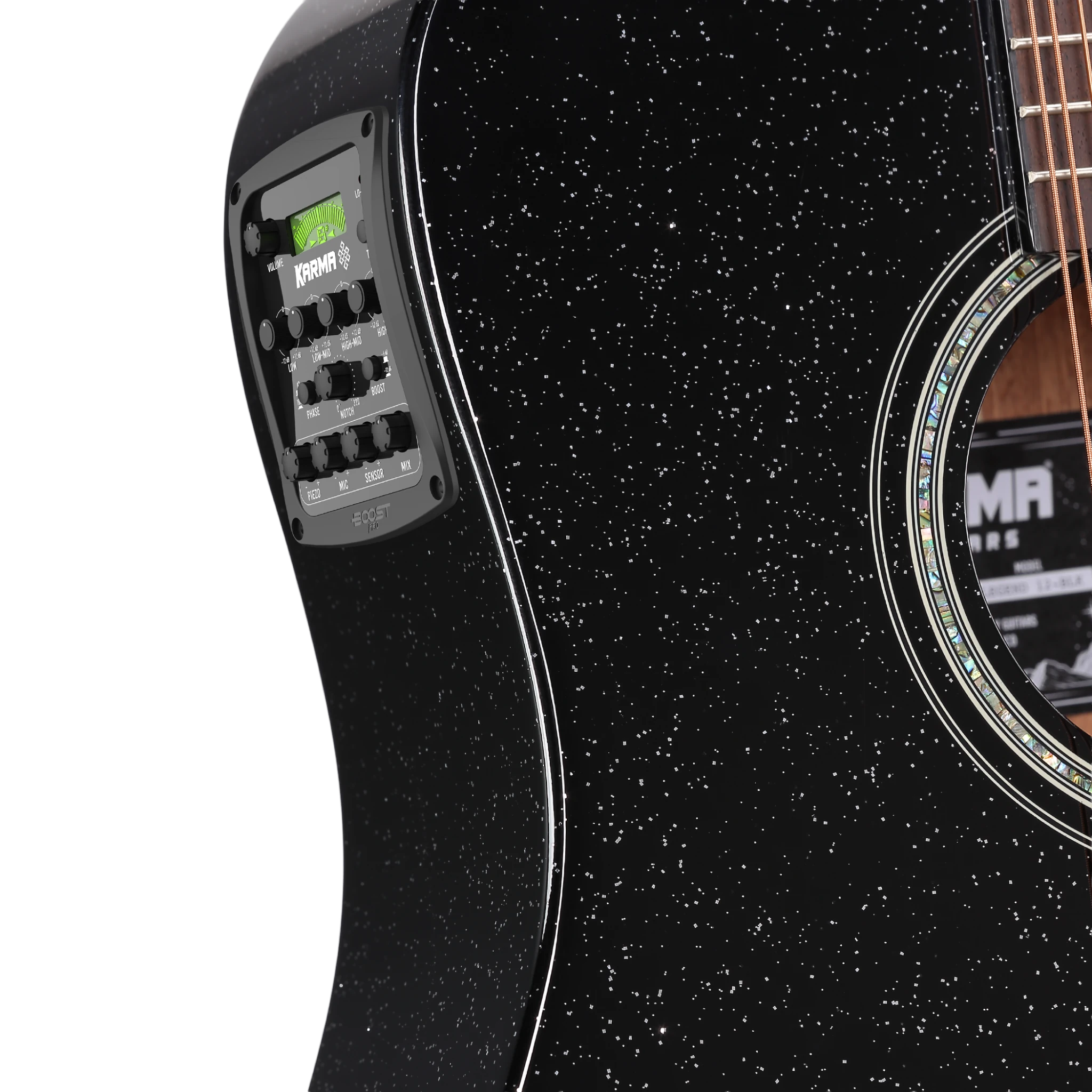 KARMA LEGEND 12-BLK 🔥 PRE-VENTA - Karma Guitars, Inc.