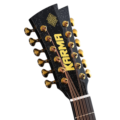 KARMA LEGEND 12-BLK 🔥 PRE-VENTA - Karma Guitars, Inc.