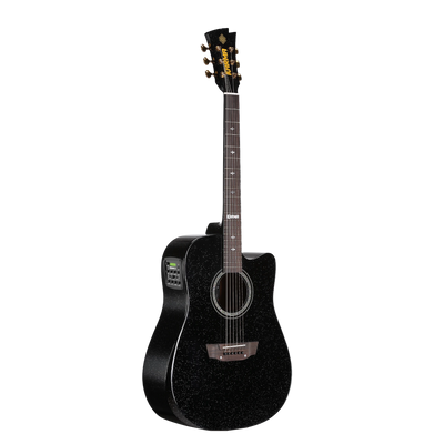 Guitarra Karma Legend 6-BLK Pro Delux Series black sparkle (armonía)