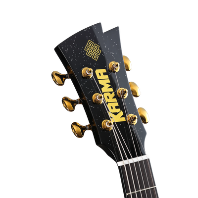 Guitarra Karma Legend 6-BLK Pro Delux Series black sparkle (armonía)